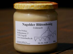 Nagolder Imkerhonig 2026; Frühtracht 500 g
